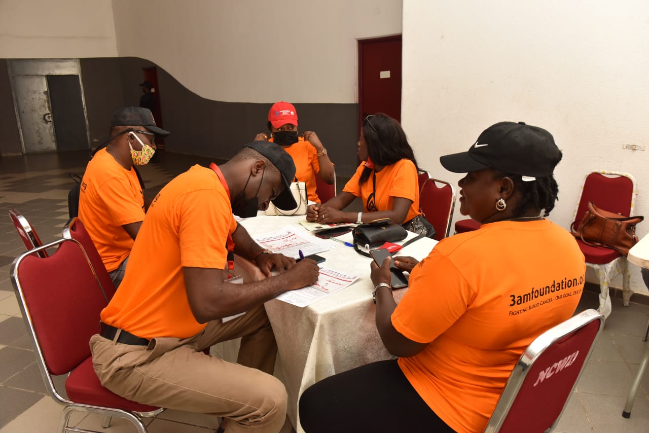 3AM Foundation blood donation event